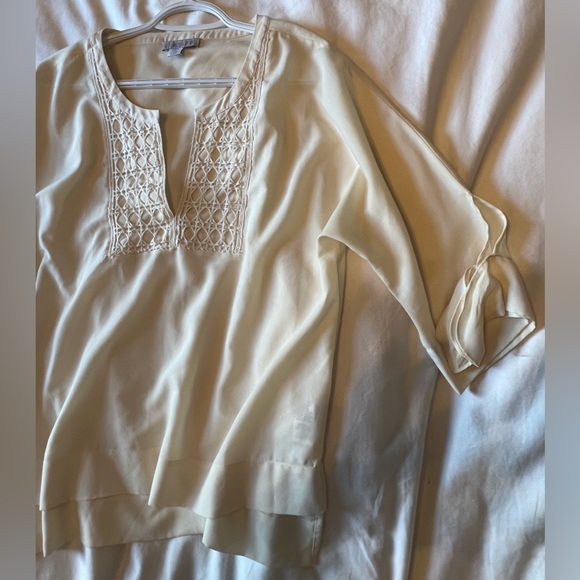 J Crew - off white blouse - Picture 3 of 8